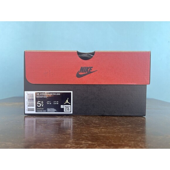 Nike Air Jordan 12 Retro GS “Flu Game” Size 5.5Y/Women's Size 7 153265-002 - Picture 11 of 11